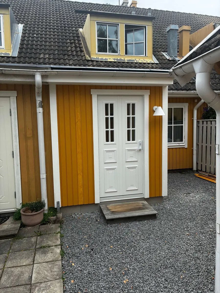 Utbyggnad av entré, Nåntuna, Uppsala