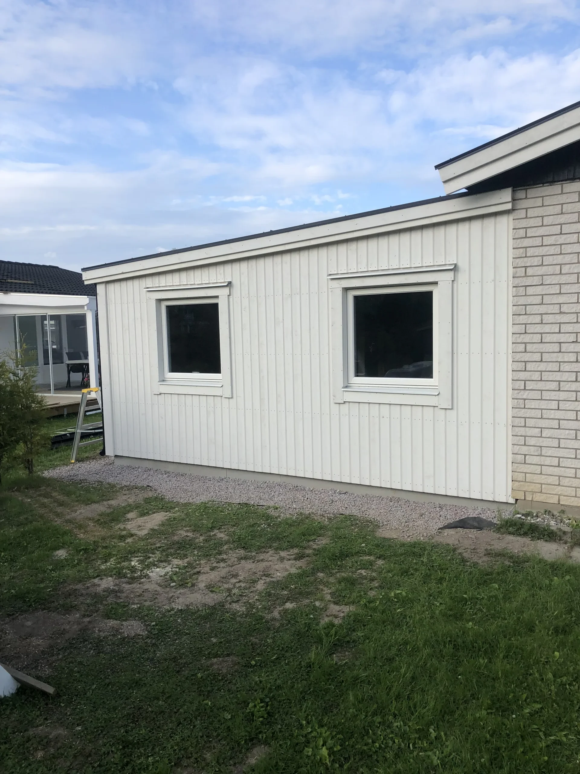 Utbyggnad av villa, Lövstalöt, Uppsala